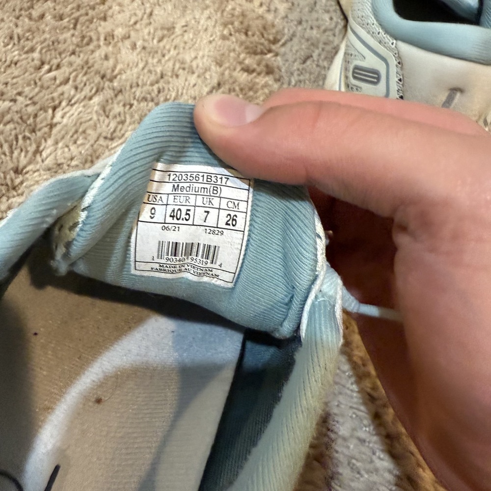 Brooks Ghost 14 Shoes Womens Size 9 Blue Gray Running Sneakers Cushioned‎ Road - Picture 7 of 10